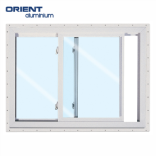 Customized aluminium windows frame double glazed